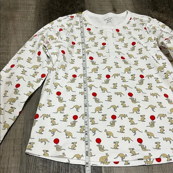 Roller Rabbit Lochie the Roo Pajama Set size XXS - Picture 10 of 15